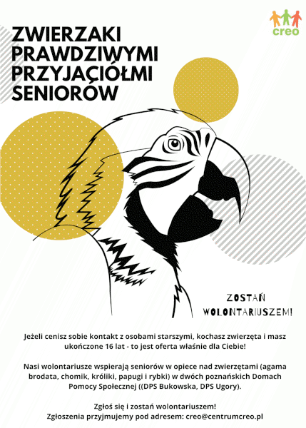 Zwierzaki prawdziwymi przyjaciółmi seniorów